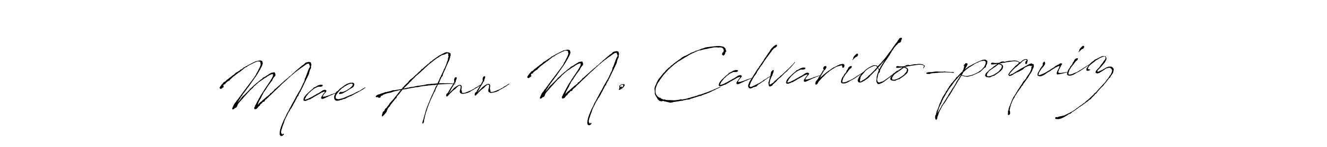 How to make Mae Ann M. Calvarido-poquiz signature? Antro_Vectra is a professional autograph style. Create handwritten signature for Mae Ann M. Calvarido-poquiz name. Mae Ann M. Calvarido-poquiz signature style 6 images and pictures png