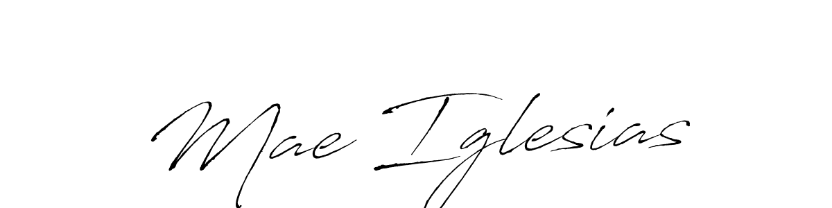 Also You can easily find your signature by using the search form. We will create Mae Iglesias name handwritten signature images for you free of cost using Antro_Vectra sign style. Mae Iglesias signature style 6 images and pictures png