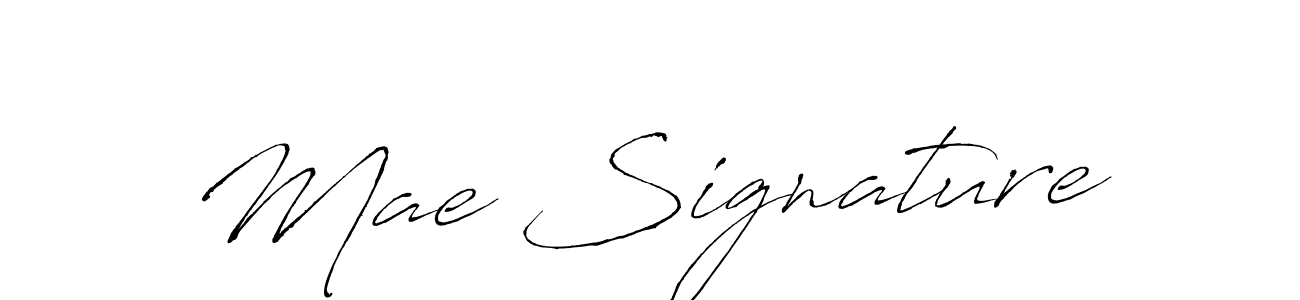 Design your own signature with our free online signature maker. With this signature software, you can create a handwritten (Antro_Vectra) signature for name Mae Signature. Mae Signature signature style 6 images and pictures png