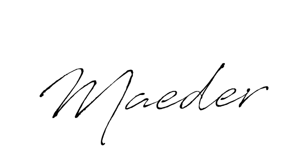 You should practise on your own different ways (Antro_Vectra) to write your name (Maeder) in signature. don't let someone else do it for you. Maeder signature style 6 images and pictures png