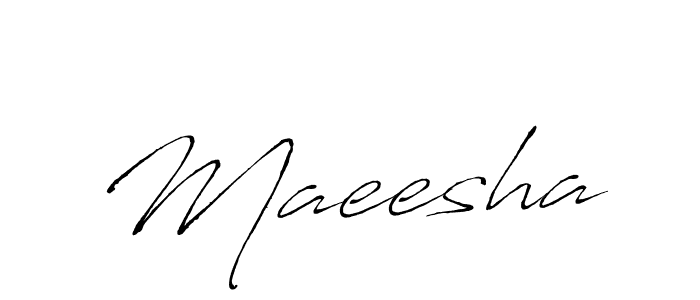 Create a beautiful signature design for name Maeesha. With this signature (Antro_Vectra) fonts, you can make a handwritten signature for free. Maeesha signature style 6 images and pictures png