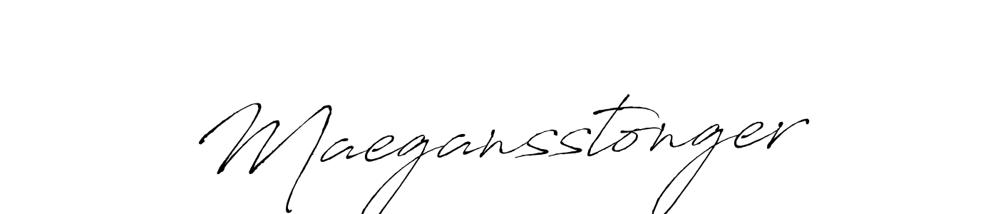 Maegansstonger stylish signature style. Best Handwritten Sign (Antro_Vectra) for my name. Handwritten Signature Collection Ideas for my name Maegansstonger. Maegansstonger signature style 6 images and pictures png