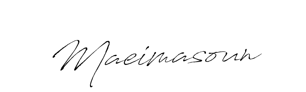 Also You can easily find your signature by using the search form. We will create Maeimasoun name handwritten signature images for you free of cost using Antro_Vectra sign style. Maeimasoun signature style 6 images and pictures png