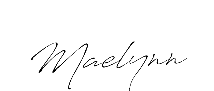 Design your own signature with our free online signature maker. With this signature software, you can create a handwritten (Antro_Vectra) signature for name Maelynn. Maelynn signature style 6 images and pictures png
