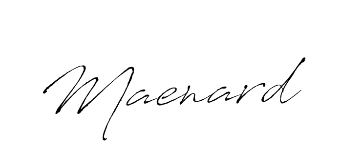 Use a signature maker to create a handwritten signature online. With this signature software, you can design (Antro_Vectra) your own signature for name Maenard. Maenard signature style 6 images and pictures png