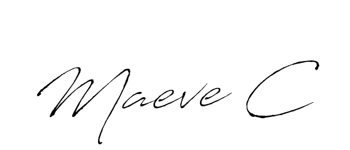 The best way (Antro_Vectra) to make a short signature is to pick only two or three words in your name. The name Maeve C include a total of six letters. For converting this name. Maeve C signature style 6 images and pictures png