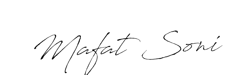 It looks lik you need a new signature style for name Mafat Soni. Design unique handwritten (Antro_Vectra) signature with our free signature maker in just a few clicks. Mafat Soni signature style 6 images and pictures png