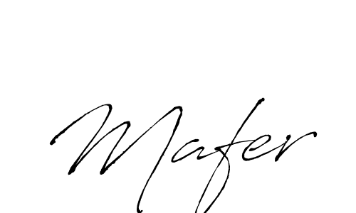 Design your own signature with our free online signature maker. With this signature software, you can create a handwritten (Antro_Vectra) signature for name Mafer. Mafer signature style 6 images and pictures png