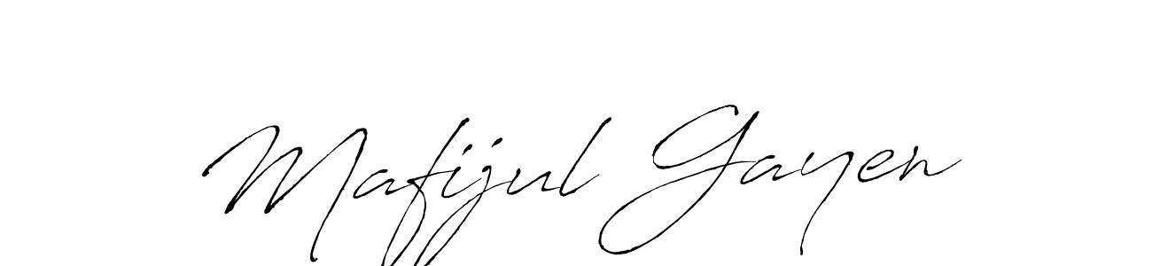 Make a beautiful signature design for name Mafijul Gayen. With this signature (Antro_Vectra) style, you can create a handwritten signature for free. Mafijul Gayen signature style 6 images and pictures png