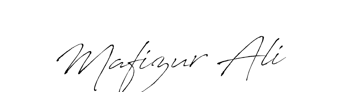 Design your own signature with our free online signature maker. With this signature software, you can create a handwritten (Antro_Vectra) signature for name Mafizur Ali. Mafizur Ali signature style 6 images and pictures png