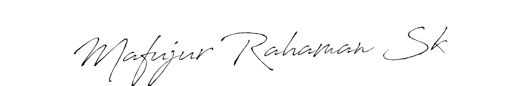 How to make Mafujur Rahaman Sk name signature. Use Antro_Vectra style for creating short signs online. This is the latest handwritten sign. Mafujur Rahaman Sk signature style 6 images and pictures png
