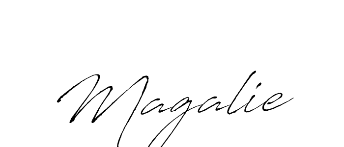 if you are searching for the best signature style for your name Magalie. so please give up your signature search. here we have designed multiple signature styles  using Antro_Vectra. Magalie signature style 6 images and pictures png
