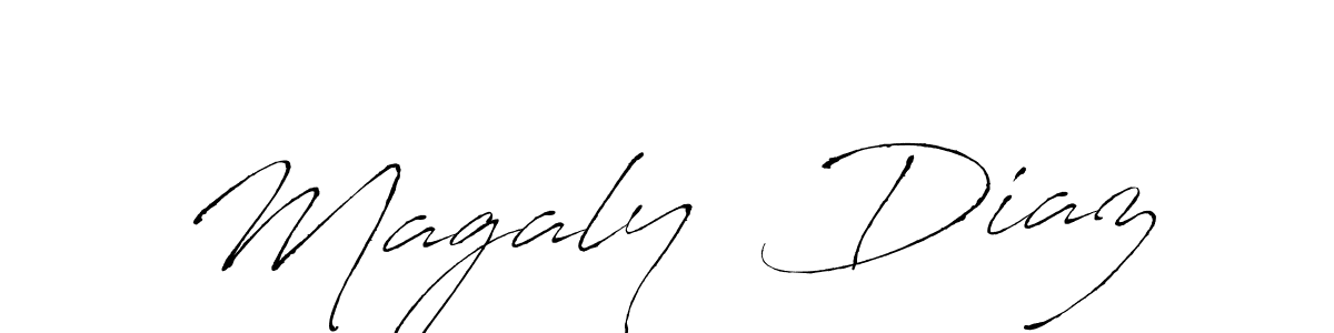 Also You can easily find your signature by using the search form. We will create Magaly  Diaz name handwritten signature images for you free of cost using Antro_Vectra sign style. Magaly  Diaz signature style 6 images and pictures png