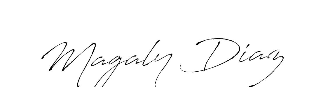 Make a short Magaly Diaz signature style. Manage your documents anywhere anytime using Antro_Vectra. Create and add eSignatures, submit forms, share and send files easily. Magaly Diaz signature style 6 images and pictures png