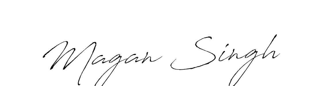 Make a beautiful signature design for name Magan Singh. Use this online signature maker to create a handwritten signature for free. Magan Singh signature style 6 images and pictures png