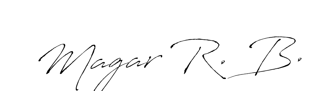 Here are the top 10 professional signature styles for the name Magar R. B.. These are the best autograph styles you can use for your name. Magar R. B. signature style 6 images and pictures png