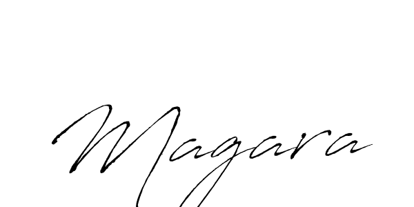Make a beautiful signature design for name Magara. With this signature (Antro_Vectra) style, you can create a handwritten signature for free. Magara signature style 6 images and pictures png