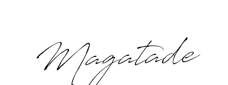 The best way (Antro_Vectra) to make a short signature is to pick only two or three words in your name. The name Magatade include a total of six letters. For converting this name. Magatade signature style 6 images and pictures png