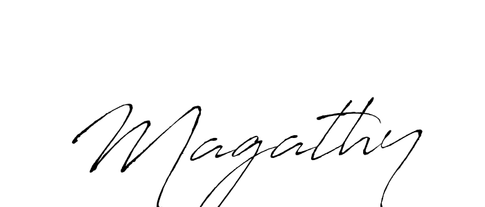 Also we have Magathy name is the best signature style. Create professional handwritten signature collection using Antro_Vectra autograph style. Magathy signature style 6 images and pictures png