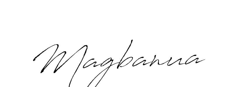 Antro_Vectra is a professional signature style that is perfect for those who want to add a touch of class to their signature. It is also a great choice for those who want to make their signature more unique. Get Magbanua name to fancy signature for free. Magbanua signature style 6 images and pictures png