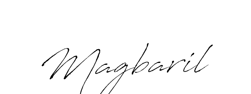 Create a beautiful signature design for name Magbaril. With this signature (Antro_Vectra) fonts, you can make a handwritten signature for free. Magbaril signature style 6 images and pictures png