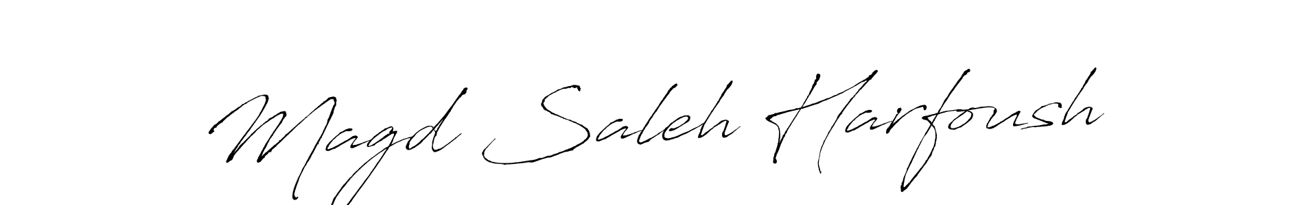 See photos of Magd Saleh Harfoush official signature by Spectra . Check more albums & portfolios. Read reviews & check more about Antro_Vectra font. Magd Saleh Harfoush signature style 6 images and pictures png