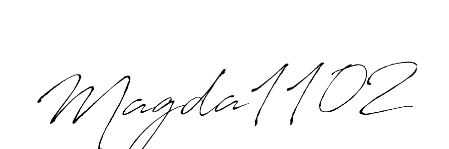 Similarly Antro_Vectra is the best handwritten signature design. Signature creator online .You can use it as an online autograph creator for name Magda1102. Magda1102 signature style 6 images and pictures png