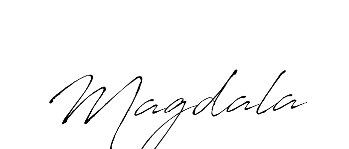 Antro_Vectra is a professional signature style that is perfect for those who want to add a touch of class to their signature. It is also a great choice for those who want to make their signature more unique. Get Magdala name to fancy signature for free. Magdala signature style 6 images and pictures png