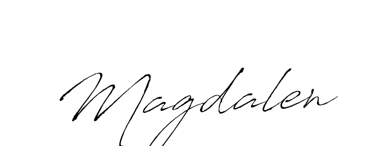 Also we have Magdalen name is the best signature style. Create professional handwritten signature collection using Antro_Vectra autograph style. Magdalen signature style 6 images and pictures png