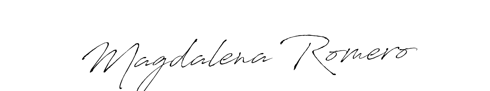 Once you've used our free online signature maker to create your best signature Antro_Vectra style, it's time to enjoy all of the benefits that Magdalena Romero name signing documents. Magdalena Romero signature style 6 images and pictures png