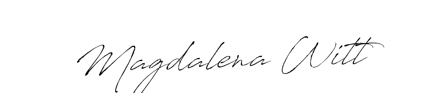 Make a beautiful signature design for name Magdalena Witt. Use this online signature maker to create a handwritten signature for free. Magdalena Witt signature style 6 images and pictures png