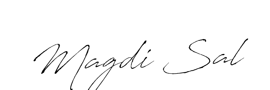 You should practise on your own different ways (Antro_Vectra) to write your name (Magdi Sal) in signature. don't let someone else do it for you. Magdi Sal signature style 6 images and pictures png