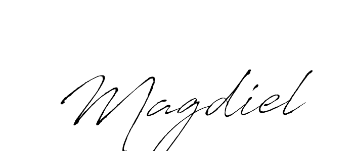 Also You can easily find your signature by using the search form. We will create Magdiel name handwritten signature images for you free of cost using Antro_Vectra sign style. Magdiel signature style 6 images and pictures png