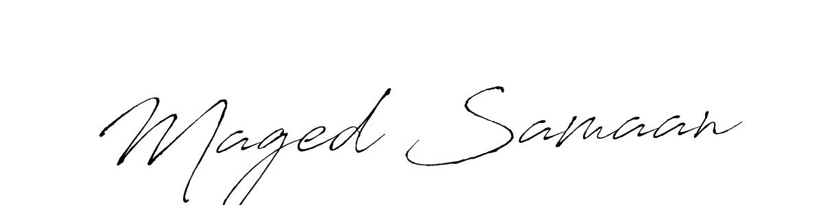 You should practise on your own different ways (Antro_Vectra) to write your name (Maged Samaan) in signature. don't let someone else do it for you. Maged Samaan signature style 6 images and pictures png