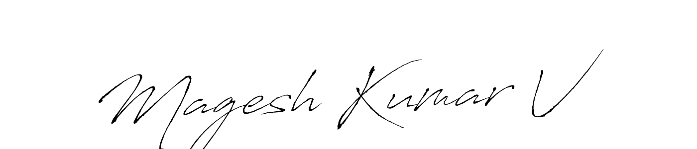 See photos of Magesh Kumar V official signature by Spectra . Check more albums & portfolios. Read reviews & check more about Antro_Vectra font. Magesh Kumar V signature style 6 images and pictures png