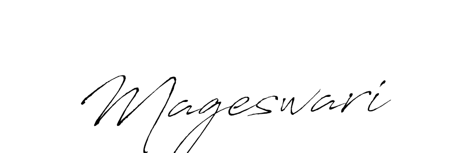 Make a beautiful signature design for name Mageswari. With this signature (Antro_Vectra) style, you can create a handwritten signature for free. Mageswari signature style 6 images and pictures png