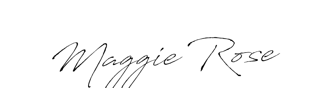 Make a beautiful signature design for name Maggie Rose. With this signature (Antro_Vectra) style, you can create a handwritten signature for free. Maggie Rose signature style 6 images and pictures png