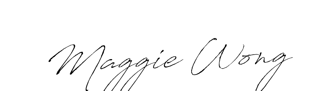 How to make Maggie Wong signature? Antro_Vectra is a professional autograph style. Create handwritten signature for Maggie Wong name. Maggie Wong signature style 6 images and pictures png