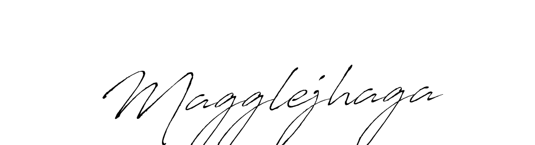 How to make Magglejhaga name signature. Use Antro_Vectra style for creating short signs online. This is the latest handwritten sign. Magglejhaga signature style 6 images and pictures png