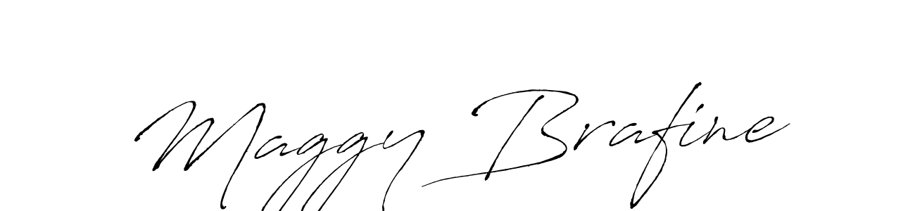 How to make Maggy Brafine name signature. Use Antro_Vectra style for creating short signs online. This is the latest handwritten sign. Maggy Brafine signature style 6 images and pictures png