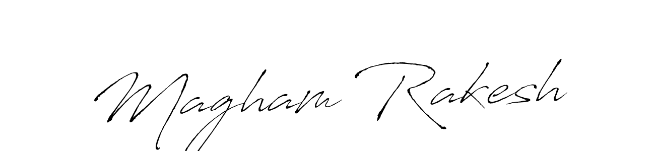 Here are the top 10 professional signature styles for the name Magham Rakesh. These are the best autograph styles you can use for your name. Magham Rakesh signature style 6 images and pictures png