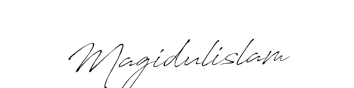 Also we have Magidulislam name is the best signature style. Create professional handwritten signature collection using Antro_Vectra autograph style. Magidulislam signature style 6 images and pictures png