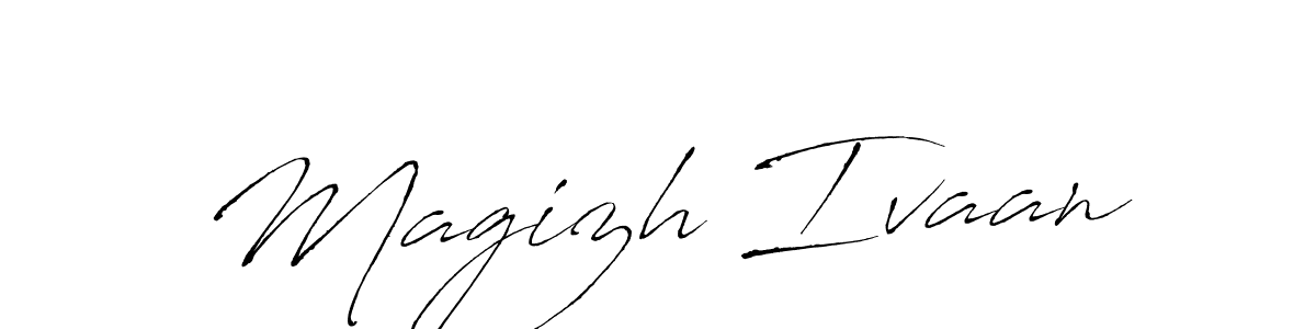 Once you've used our free online signature maker to create your best signature Antro_Vectra style, it's time to enjoy all of the benefits that Magizh Ivaan name signing documents. Magizh Ivaan signature style 6 images and pictures png