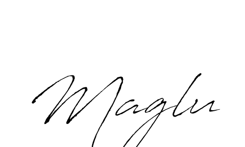 Antro_Vectra is a professional signature style that is perfect for those who want to add a touch of class to their signature. It is also a great choice for those who want to make their signature more unique. Get Maglu name to fancy signature for free. Maglu signature style 6 images and pictures png