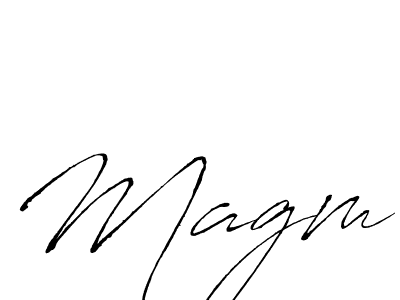 How to Draw Magm signature style? Antro_Vectra is a latest design signature styles for name Magm. Magm signature style 6 images and pictures png