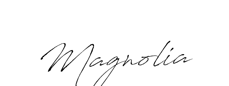 Also we have Magnolia name is the best signature style. Create professional handwritten signature collection using Antro_Vectra autograph style. Magnolia signature style 6 images and pictures png