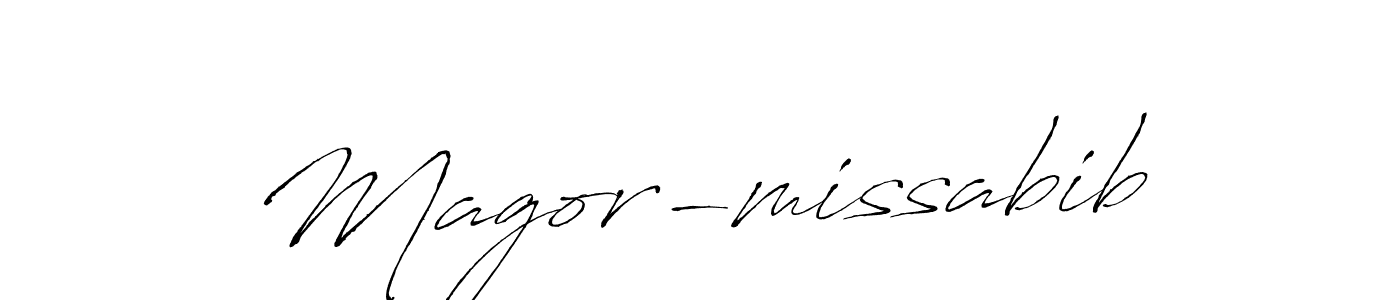 See photos of Magor-missabib official signature by Spectra . Check more albums & portfolios. Read reviews & check more about Antro_Vectra font. Magor-missabib signature style 6 images and pictures png