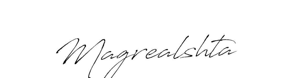 if you are searching for the best signature style for your name Magrealshta. so please give up your signature search. here we have designed multiple signature styles  using Antro_Vectra. Magrealshta signature style 6 images and pictures png