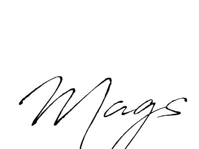 You should practise on your own different ways (Antro_Vectra) to write your name (Mags) in signature. don't let someone else do it for you. Mags signature style 6 images and pictures png