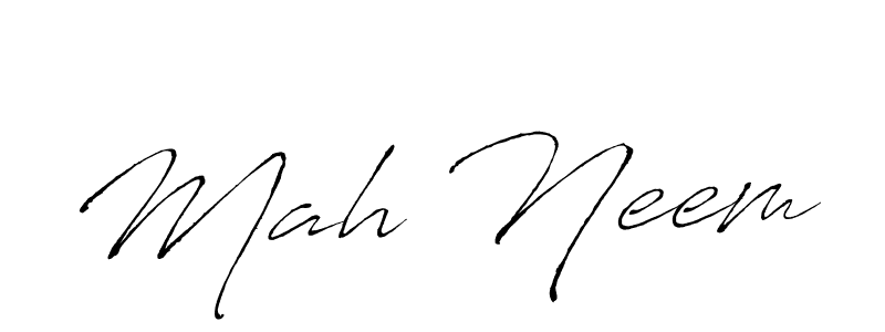 It looks lik you need a new signature style for name Mah Neem. Design unique handwritten (Antro_Vectra) signature with our free signature maker in just a few clicks. Mah Neem signature style 6 images and pictures png